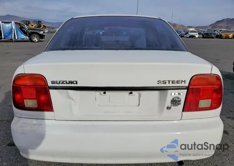 2002 Suzuki Esteem Gl z USA, uszkodzony, nr VIN JS2GB41S625401385